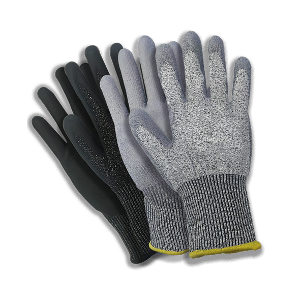 GV-01M Medium PU palm Latex-free gloves (black、gray)